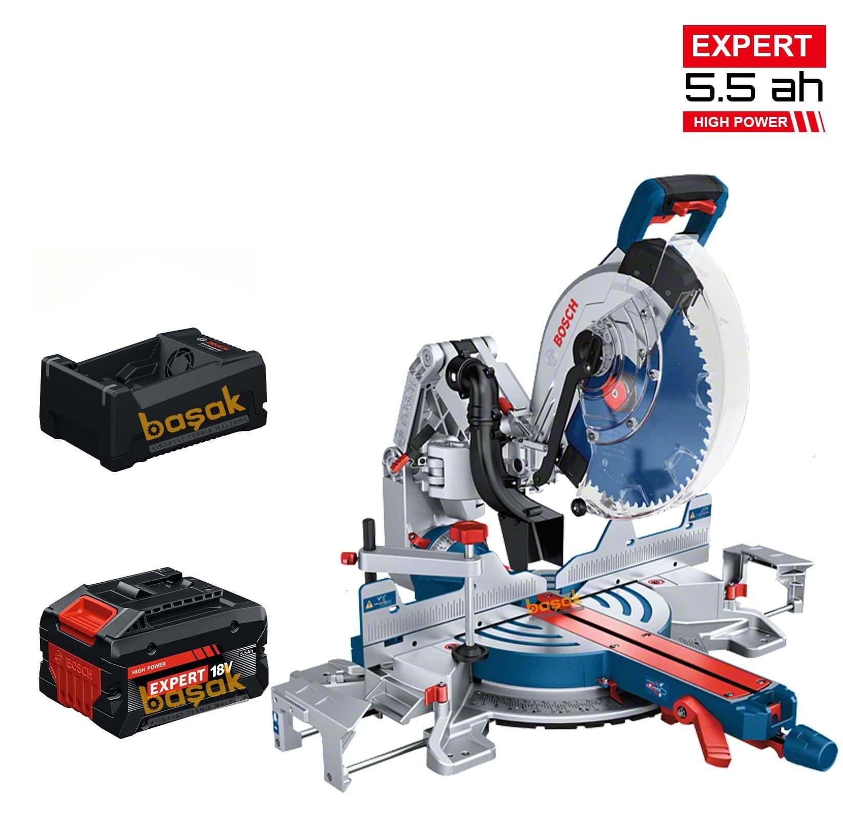 Bosch GCM 18V-305 GDC 1x5,5 Ah Expert Akülü Gönye Kesme