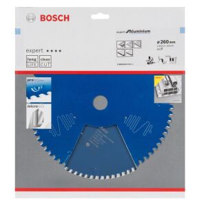 Bosch Alüminyum Daire Testeresi 260*30 mm 80 Diş Expert 2608644113