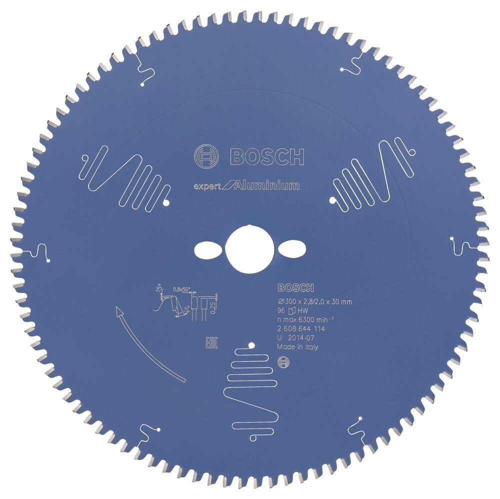 Bosch Alüminyum Daire Testeresi 300*30 mm 96 Diş Expert 2608644114