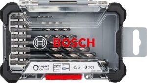 Bosch Impact HSS 8'li Set 1/4'' Altıgen Matkap Ucu 2608577146