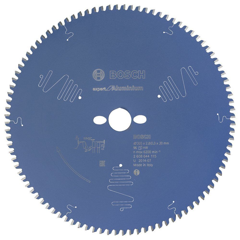Bosch Alüminyum Daire Testeresi 305*30 mm 96 Diş Expert 2608644115
