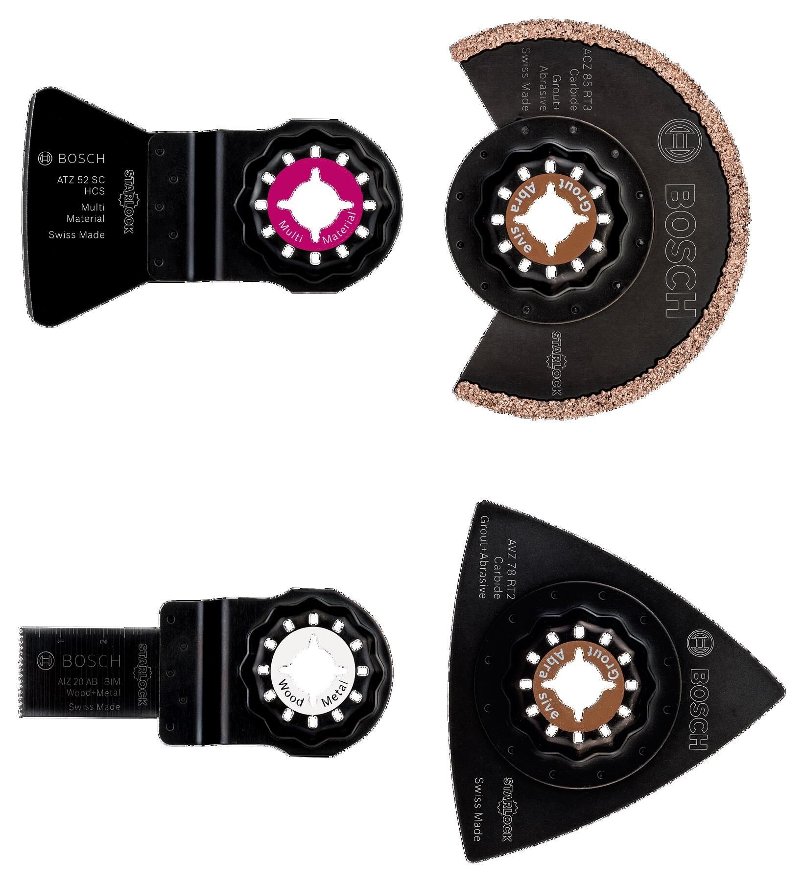 Starlock Testere Seramik Seti 4'lü 2609256978 Bosch