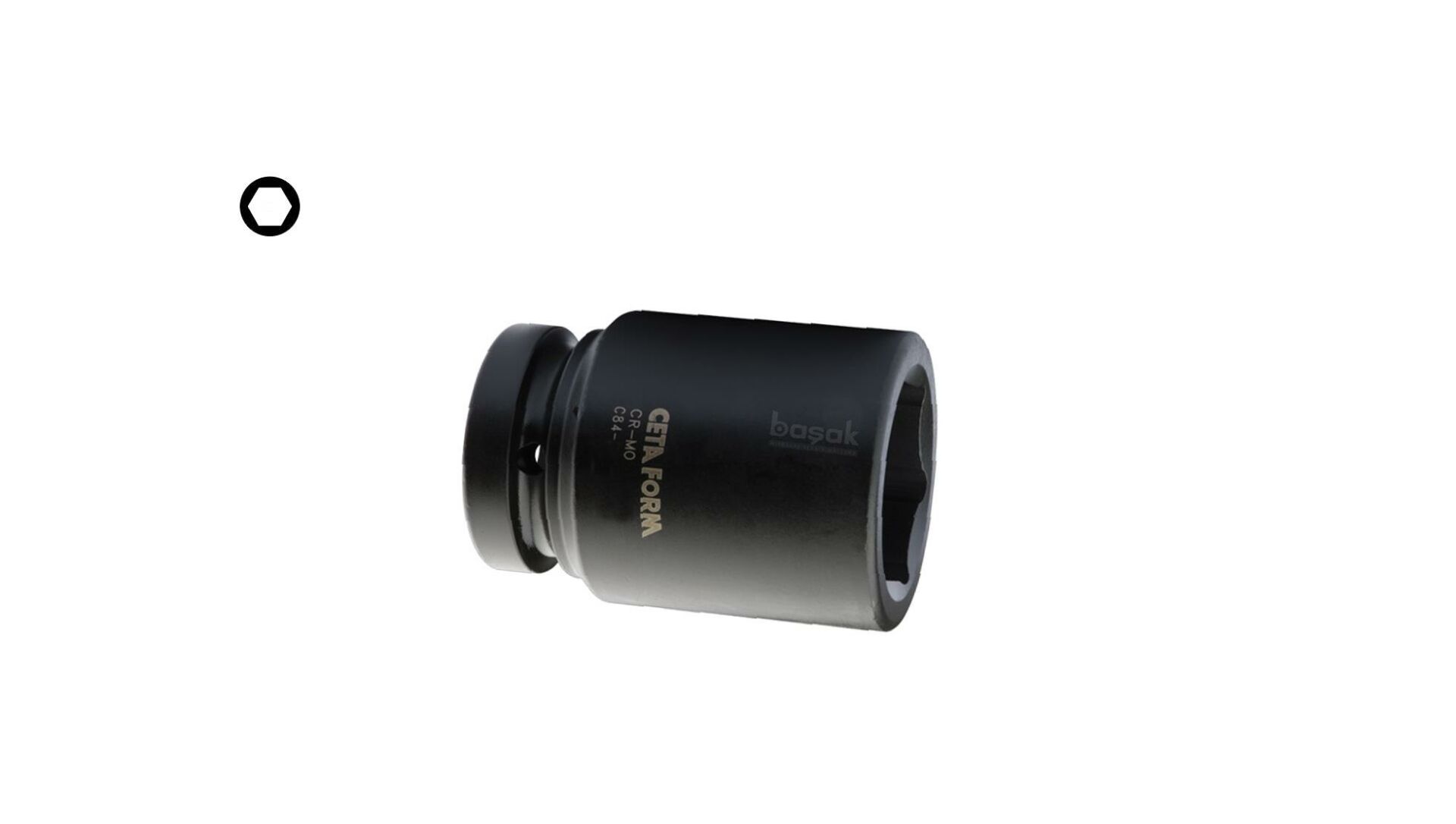 Ceta Form 36 mm 1” 6 Köşe Derin Havalı Lokma Anahtar C84-H36