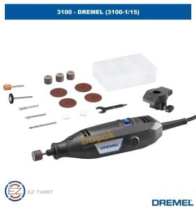 Dremel 3100-1/15 Çok Amaçlı El Motoru 15 Parça F0133100JD