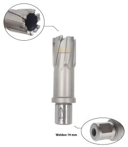 3Keego 27 x 50 mm TCT Elmas Manyetik Matkap Ucu HCB50