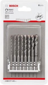 Bosch HEX-9 Seramik Matkap Ucu 8'li Click 2608577142