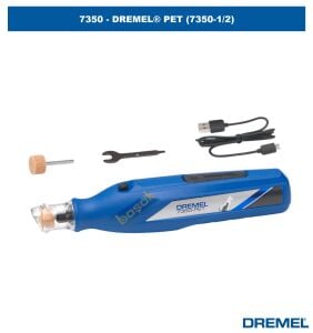 Dremel 7350 Evcil Hayvan Tırnak Bakım Kiti F0137350PA