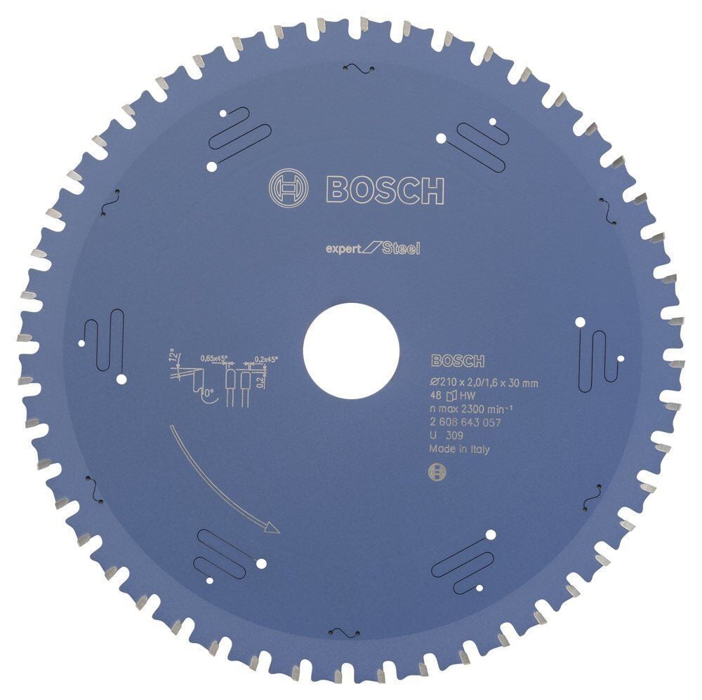 Bosch Metal Kesme Testeresi 210*30 mm 48 Diş Expert 2608643057