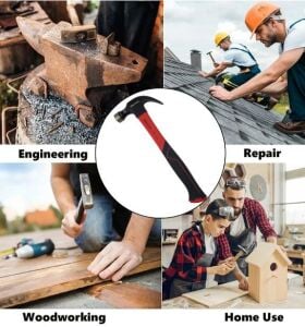 Ceta Form 450gr Fiberglas Saplı Çatal Çekiç L07F-16