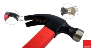 Ceta Form 450gr Fiberglas Saplı Çatal Çekiç L07F-16