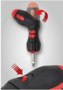 WÜRTH Açılı Ledli 8 Bits Uçlu Tornavida