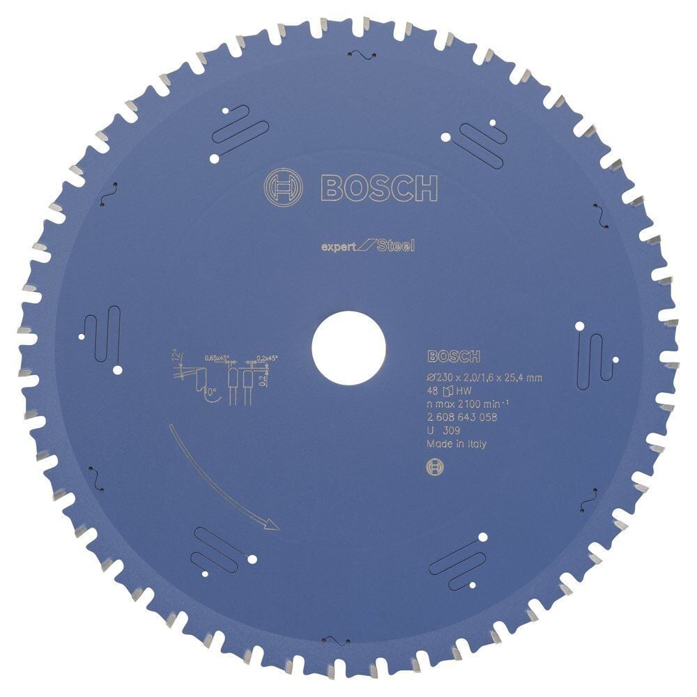 Bosch Metal Kesme Testeresi 230*25,40 mm 48 Diş Expert 2608643058
