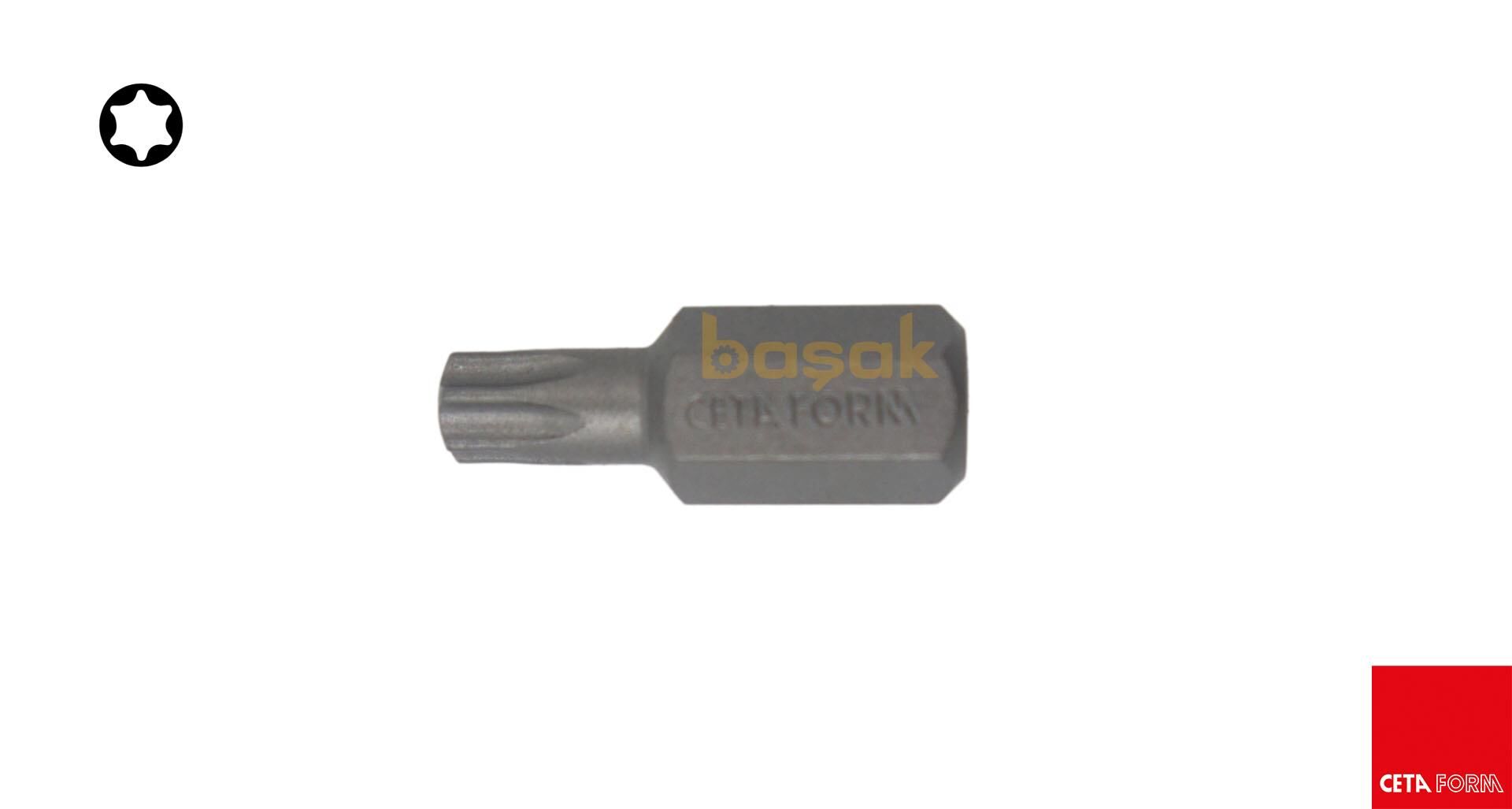 Ceta Form H10 T27x30 mm Torx Bits Uç CB/1027G