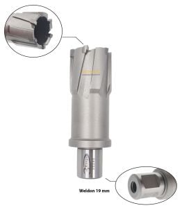 3Keego 32 x 50 mm TCT Elmas Manyetik Matkap Ucu HCB50