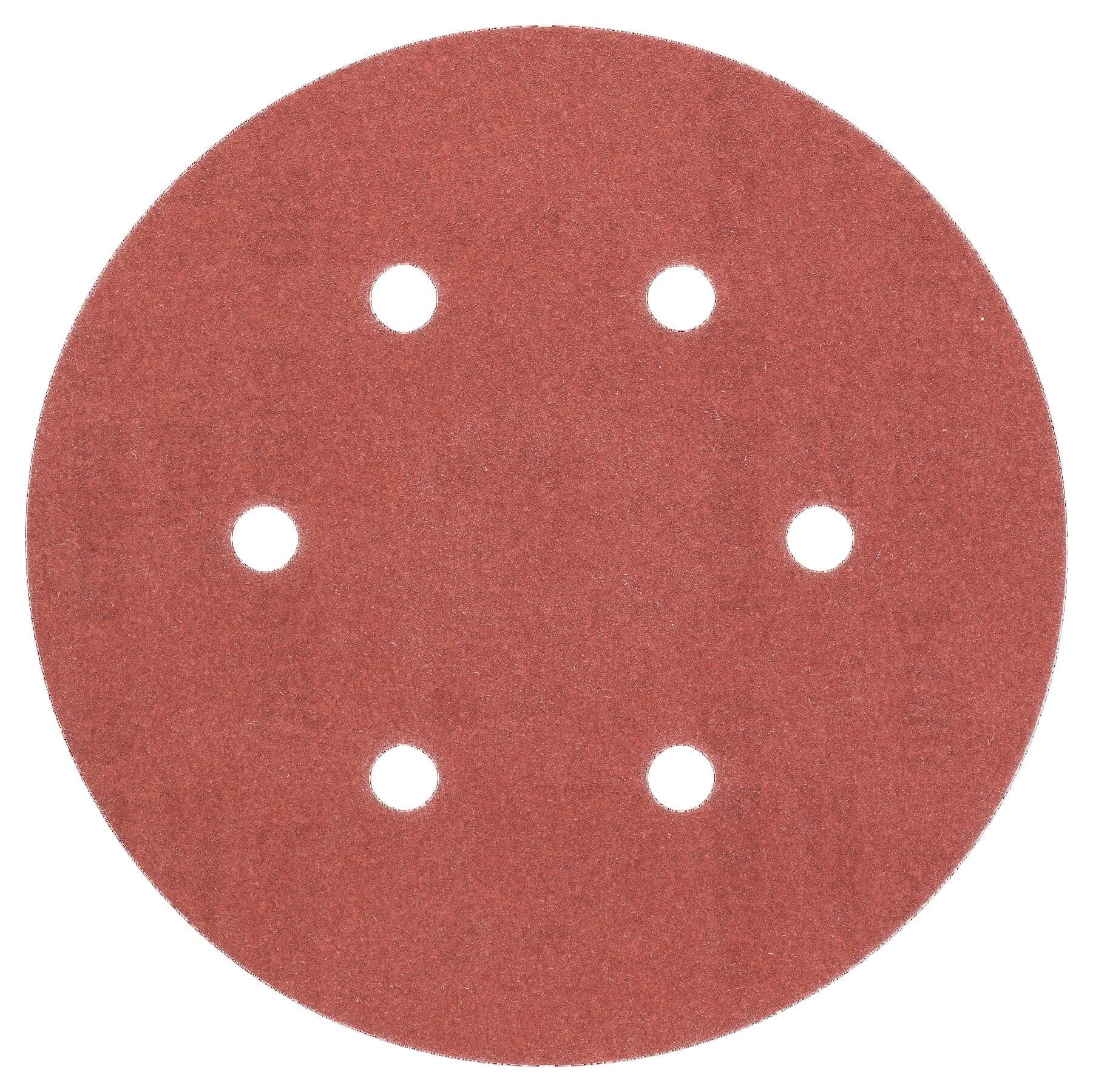 Bosch Eksantrik Zımpara Kağıdı 150 mm 6 Delikli 180 Kum 5'li 2609256A33