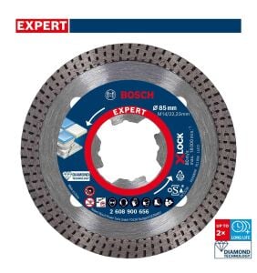 Bosch Expert 85 mm X-LOCK Sert Seramik Elmas Kesme Disk 2608900656