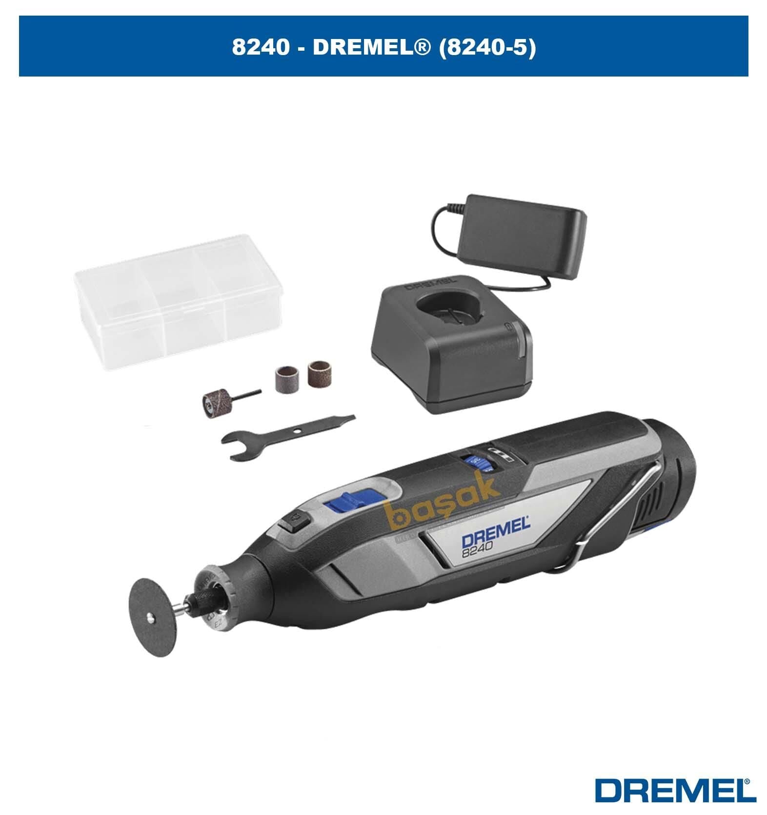 Dremel 8240 Çok Amaçlı El Motoru 5 Aksesuarlı (8240-5) F0138240JA