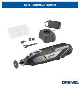 Dremel 8240 Çok Amaçlı El Motoru 5 Aksesuarlı (8240-5) F0138240JA