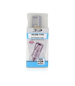 3Keego 34 x 50 mm TCT Elmas Manyetik Matkap Ucu HCB50