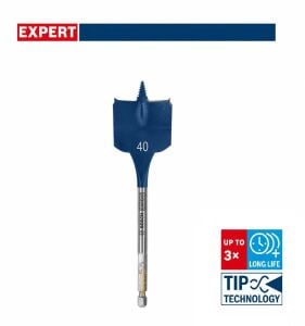 Bosch Expert 40 x 152 mm Ahşap Yaprak Kelebek Delme Ucu 2608902106