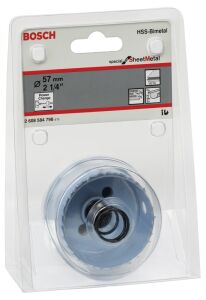 Paslanmaz-İnox İçin Hızlı Kesim 57 mm Panç HSS %8 Co BOSCH 2608584798