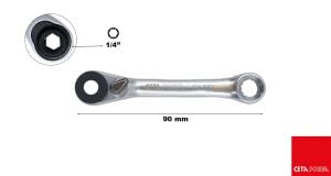 Ceta Form F26/BR2 1/4'' Bits Cırcır Kolu No.2