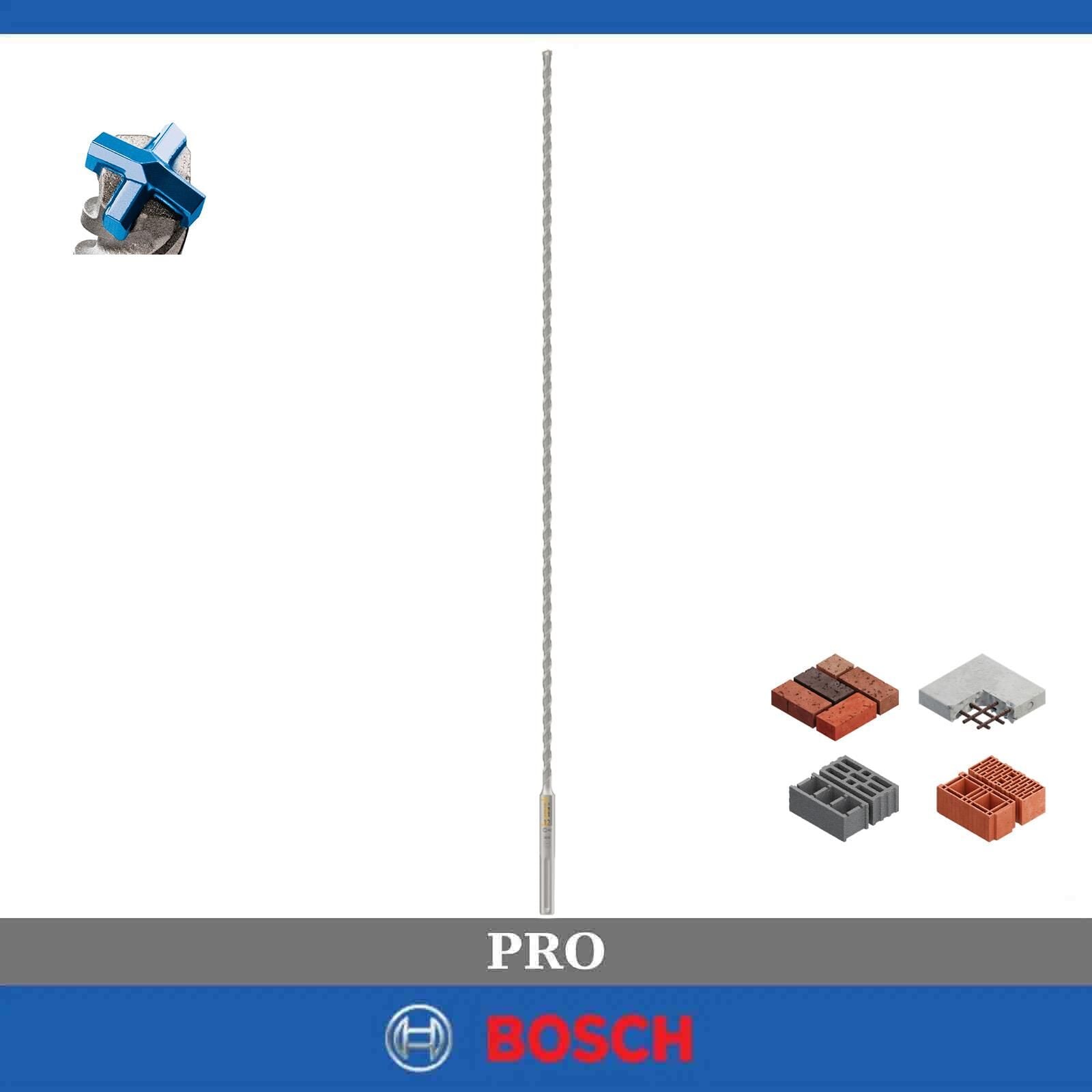 Bosch Pro 12x940 mm SDS Max-4 Beton Delici Matkap Ucu 2608707032