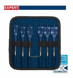 Bosch Expert 14-24 mm 6’lı Ahşap Yaprak Matkap Ucu Seti 2608902108