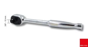 Ceta Form 1/2'' Metal Saplı Cırcır Kolu Kapalı Tip C11-T90