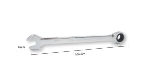 Ceta Form 8 mm Cırcırlı Kombine Anahtar B05-08