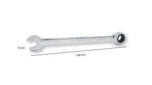 Ceta Form 8 mm Cırcırlı Kombine Anahtar B05-08