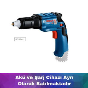 Bosch GTB 12V-11 Akülü Alçıpan Vidalama (Akü ve Şarj Yoktur) 06019E4002