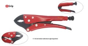 Ceta Form 240 mm X-Grip Üniversal Ayarlı Pense E50-240-2