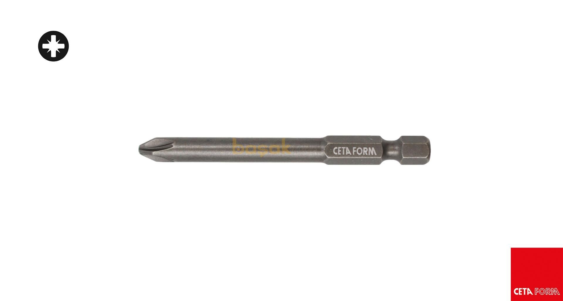 Ceta Form PZ3x90 mm Yıldız Bits Uç CB/913