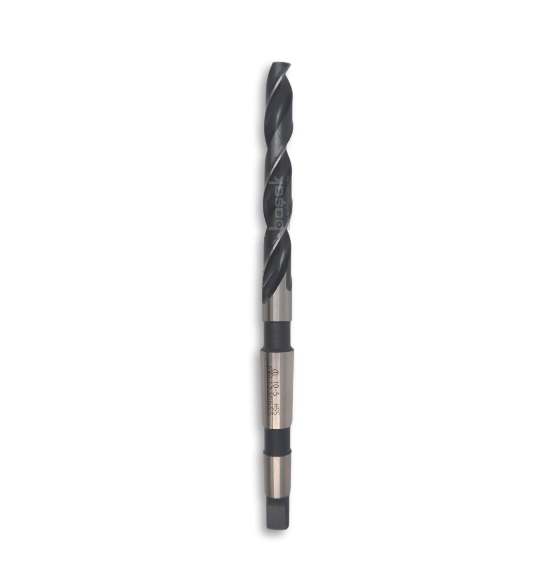 MTE 10,5 mm Mors Konik Saplı Matkap Ucu HSS (DIN 345)