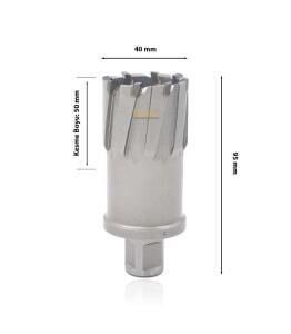 3Keego 40 x 50 mm TCT Elmas Manyetik Matkap Ucu HCB50