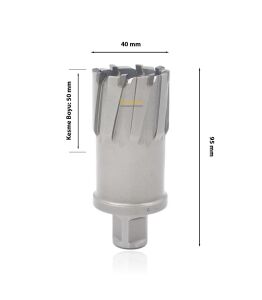 3Keego 40 x 50 mm TCT Elmas Manyetik Matkap Ucu HCB50