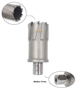 3Keego 40 x 50 mm TCT Elmas Manyetik Matkap Ucu HCB50