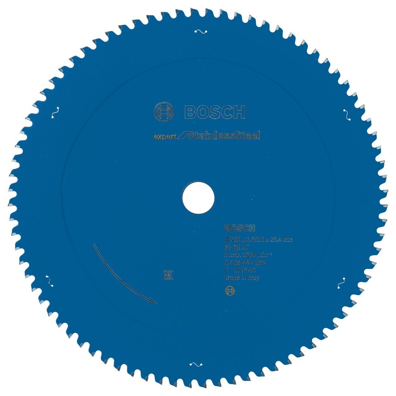Bosch Paslanmaz Çelik 305*25,4mm 80 Diş Expert Daire Testere Bıçağı 2608644284