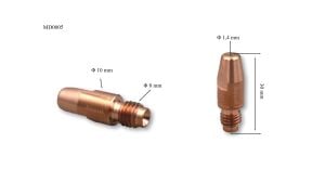 M8 1,4 mm Gazaltı Kaynak Kontak Memesi Zirkonyumlu MD0005/84 Trafimet