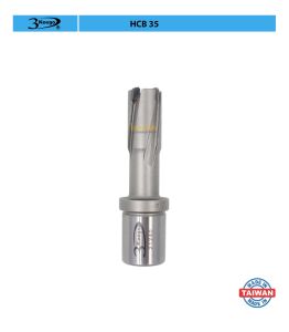 3Keego 15 x 35 mm TCT Elmas Manyetik Matkap Ucu HCB35