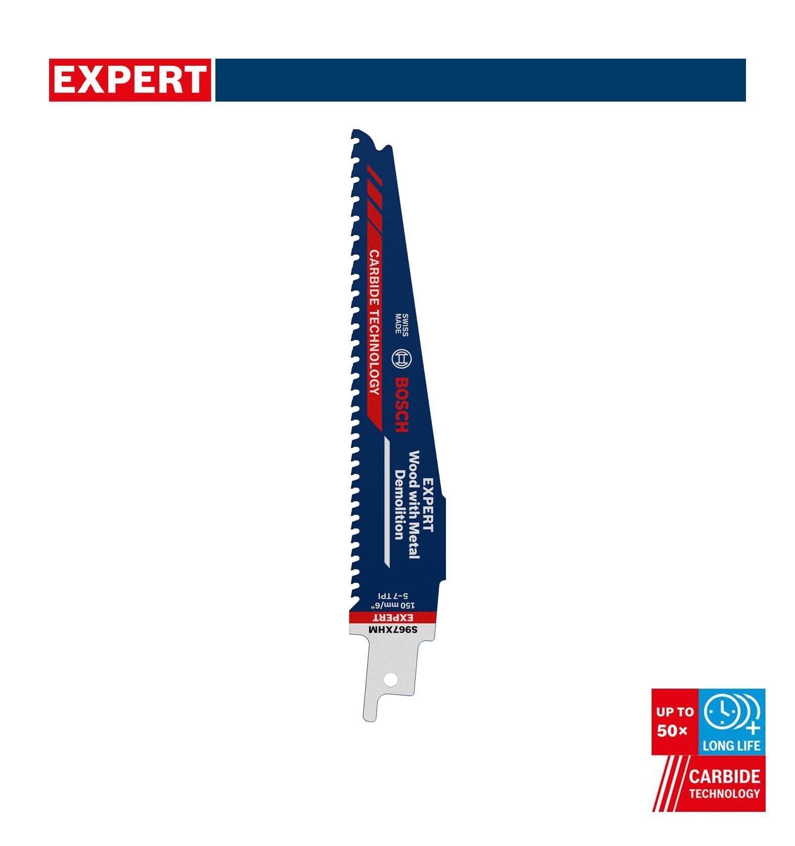 Bosch Expert S 967 XHM Ahşap-Metal 150 mm Panter Testere 1'li 2608900396