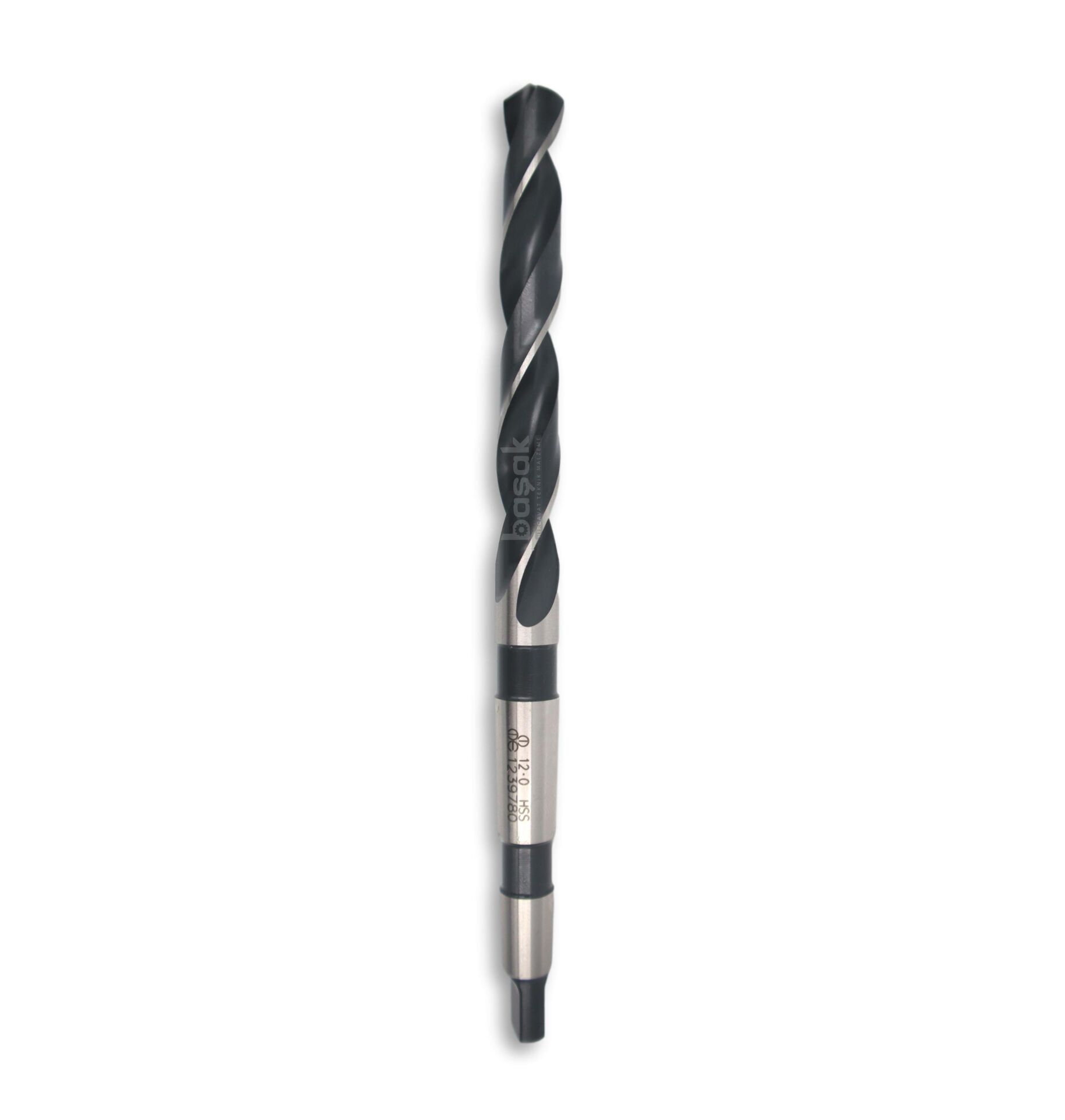 MTE 12 mm Mors Konik Saplı Matkap Ucu HSS (DIN 345)