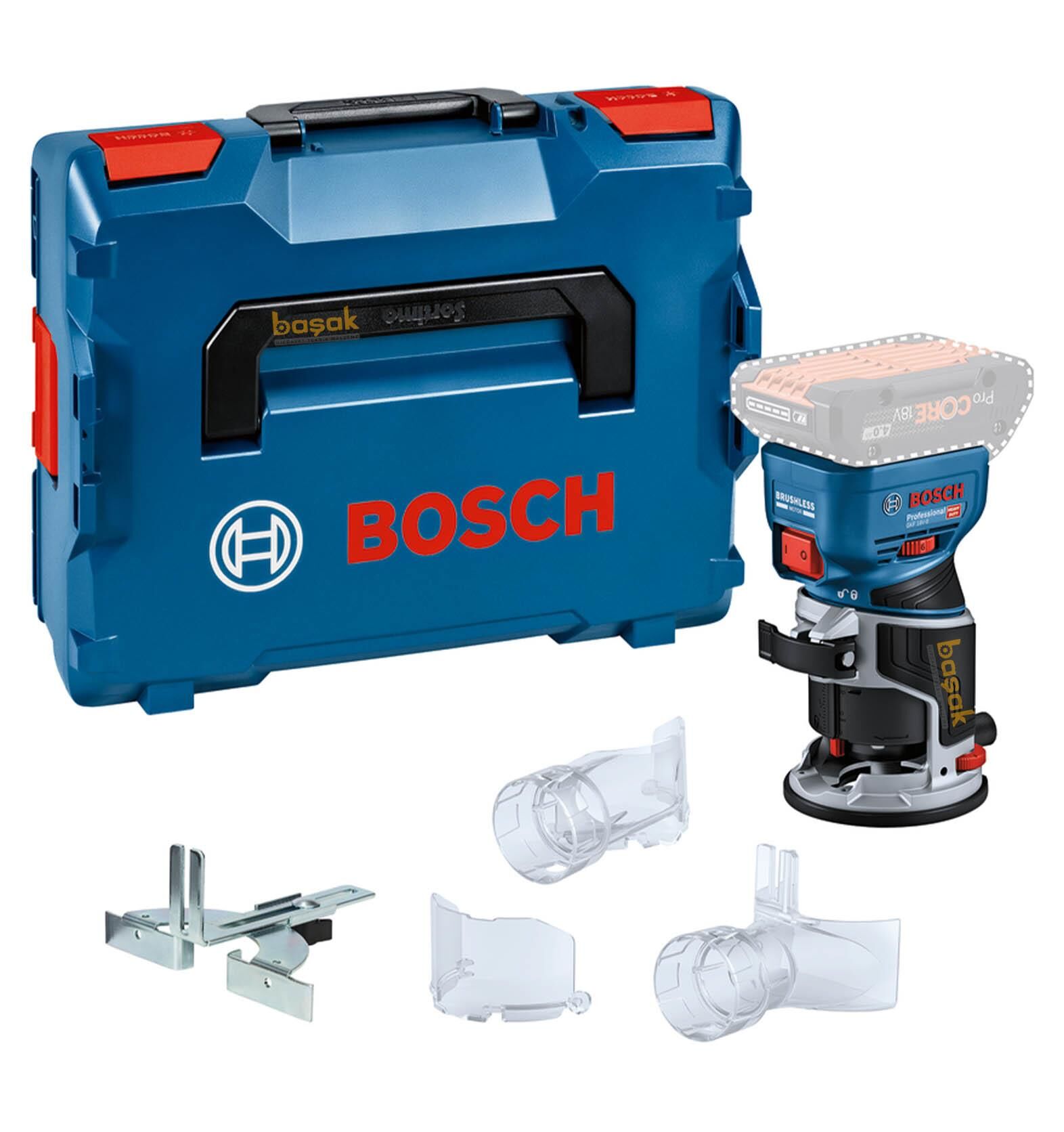Bosch GKF 18V-8 Akülü Avuç İçi Dik Freze (Akü ve Şarj Yoktur