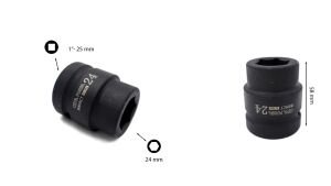 Ceta Form 24 mm 1” 6 Köşe Havalı-Darbeli Lokma Anahtar C82-H24