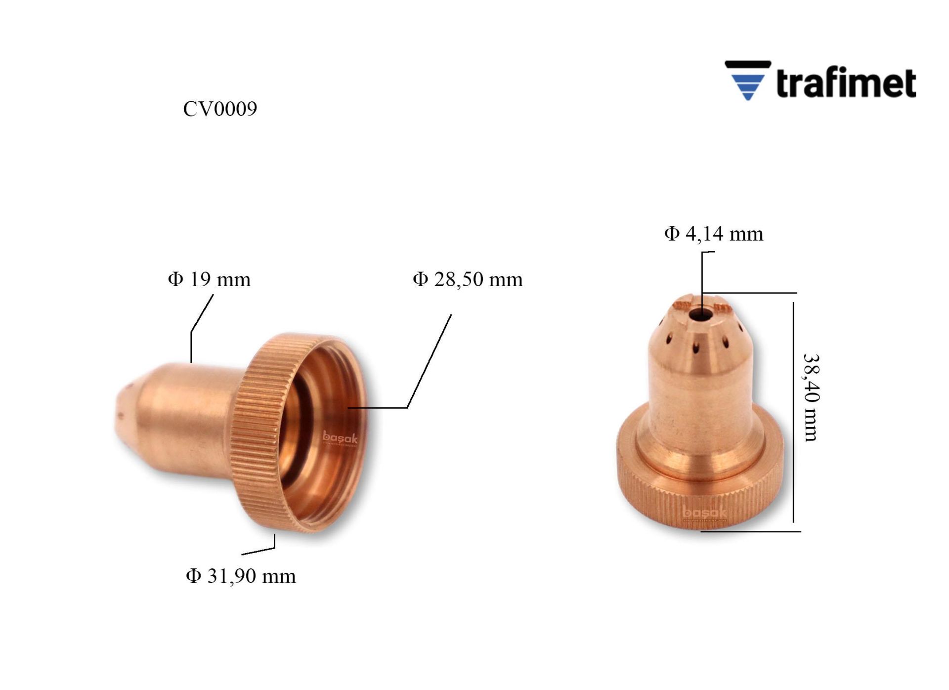 CV0009 S105-A101-A141-CB100-CB150 Plazma Kesim Drag Mesafe Aparatı