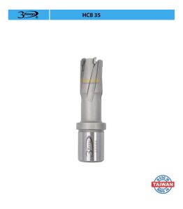 3Keego 17 x 35 mm TCT Elmas Manyetik Matkap Ucu HCB35