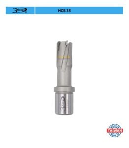 3Keego 17 x 35 mm TCT Elmas Manyetik Matkap Ucu HCB35