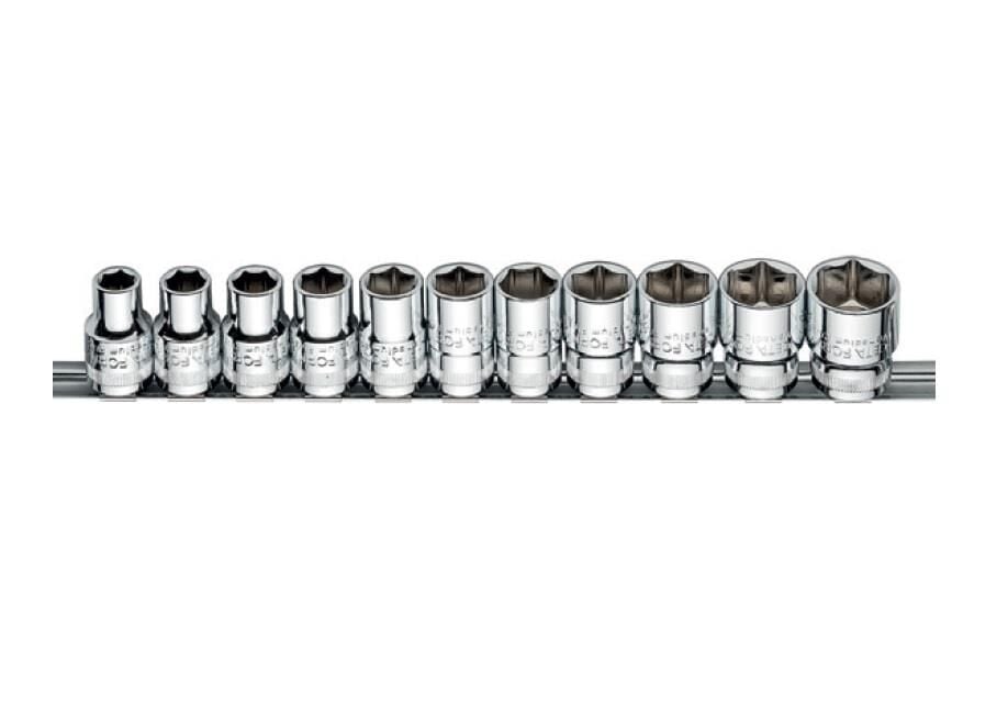 Ceta Form 10 - 22 mm 1/2'' Raylı Lokma Takımı 11 Parça C22-RH11