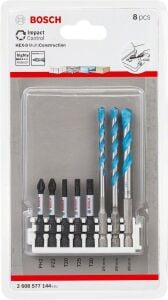 Bosch Impact Ctrl HEX-9 MC/Power Bits uç seti 8'li Set 2608577144